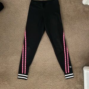 Victoria's Secret Pink Black Leggings